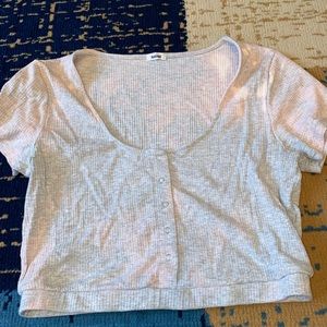 Cropped Bleach Tie-Dye Top!